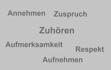 Wortsammlung: Was bedeutet Zuhören